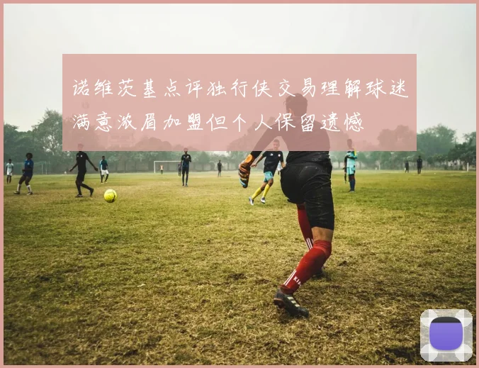 诺维茨基点评独行侠交易理解球迷满意浓眉加盟但个人保留遗憾